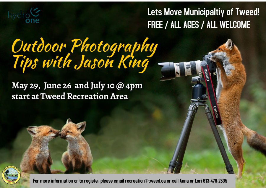 Lets Move Municipality of Tweed! - Outdoor Photography Tips with Jason King