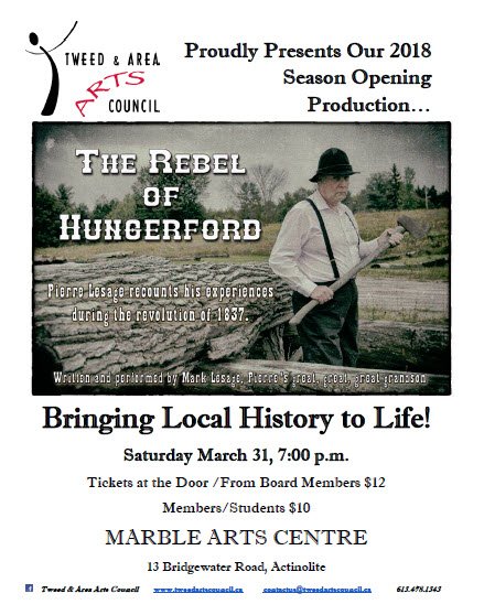 The Rebel of Hungerford - T&AAC Season Opening Performance