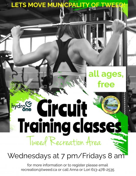 Lets Move Municipality of Tweed! - Circuit Training