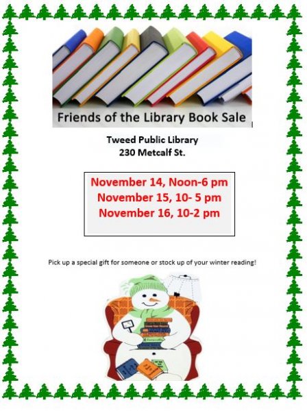 Friends of Tweed Library Book Sale