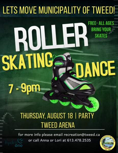 Lets Move Municipality of Tweed! - Roller Skating Dance