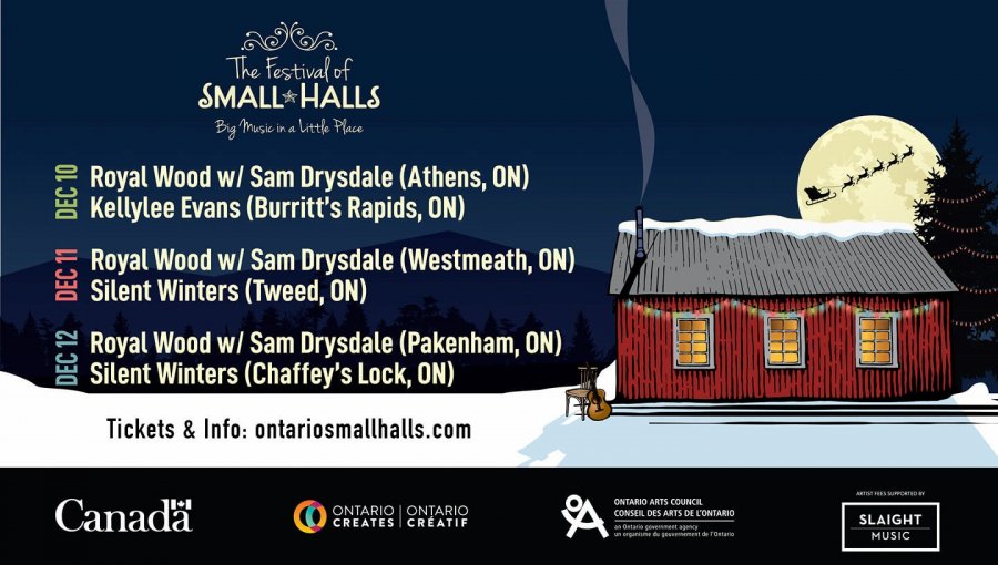 Ontario Festival of Small Halls – ‘Silent Winters’ at the Marble Arts Centre
