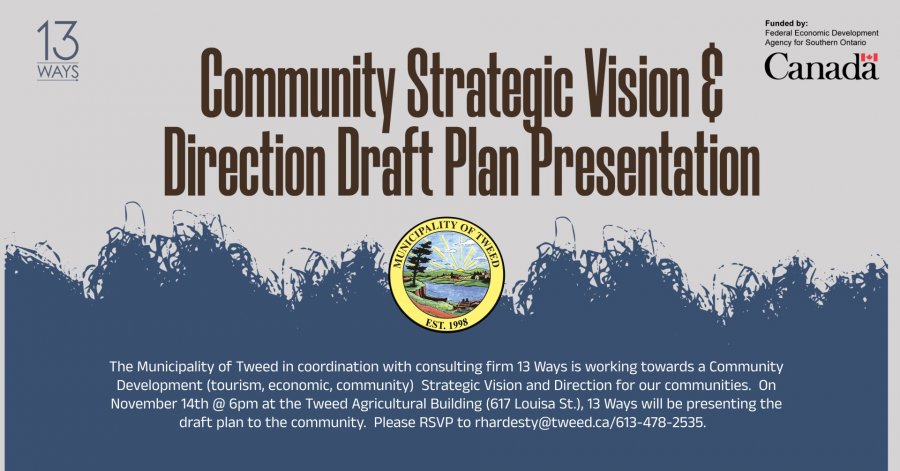 Community Strategic Vision & Direction Draft Plan Presentation