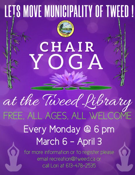 Lets Move Municipality of Tweed! - Chair Yoga