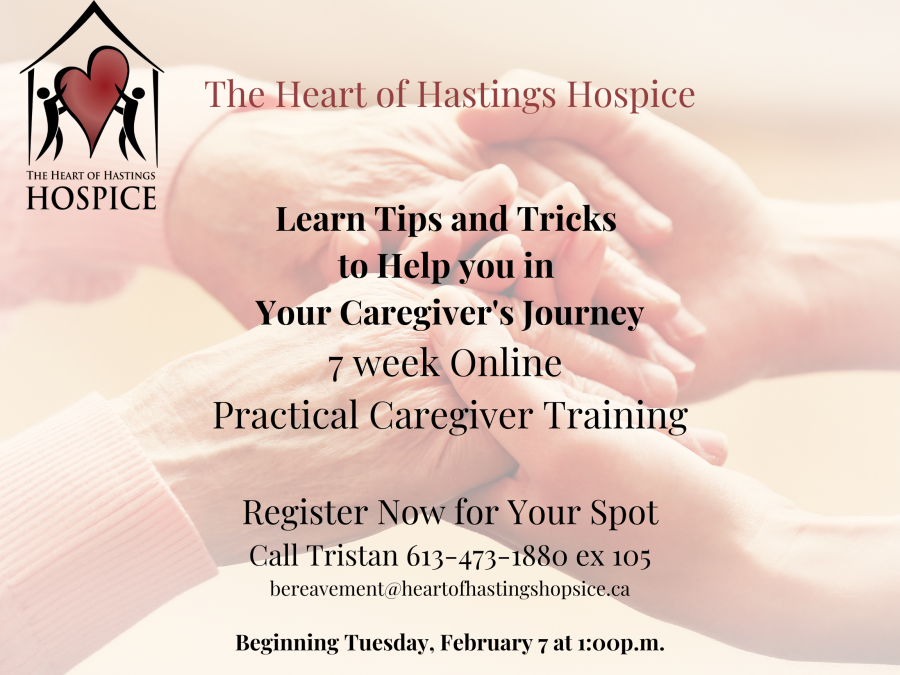 Heart of Hastings Hospice - Online Practical Caregiver Training