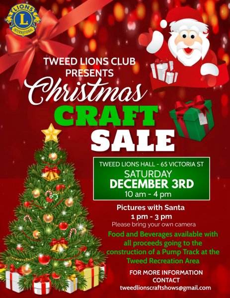 Tweed Lions - Christmas Craft Sale