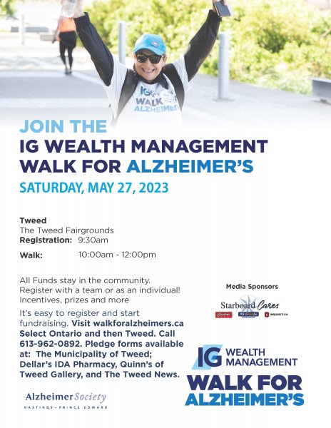The Tweed Walk for Alzheimer's