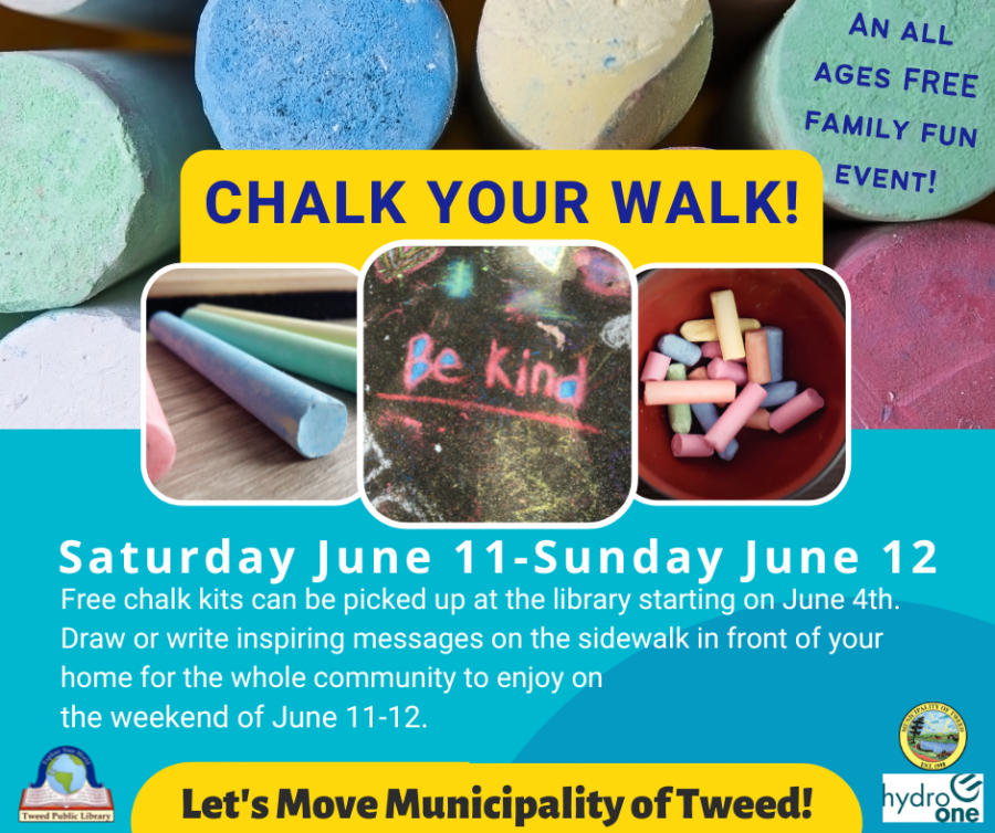 Lets Move Municipality of Tweed! - Chalk Your Walk