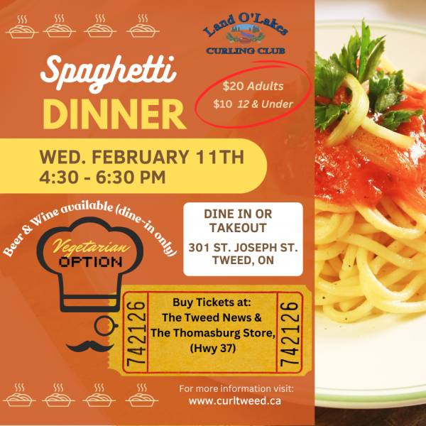 LOLCC SPAGHETTI DINNER