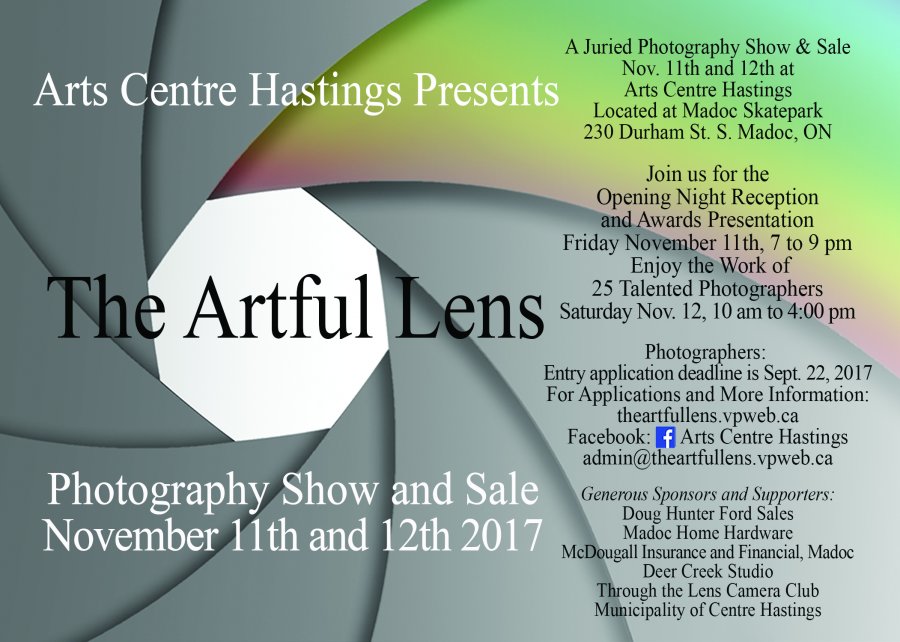 The Artful Lens Photography Show and Sale