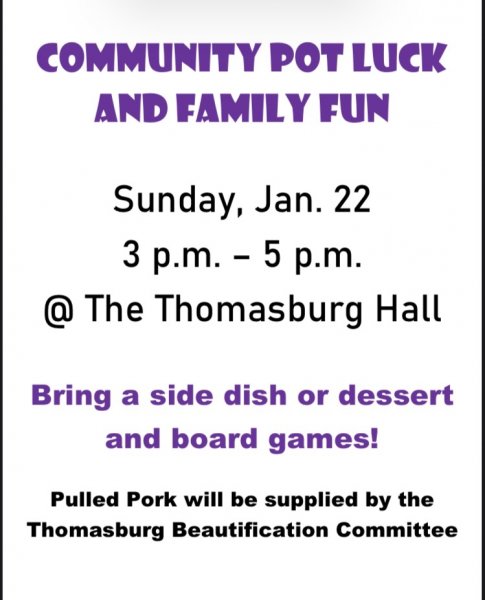 Community Pot Luck and Family Fun