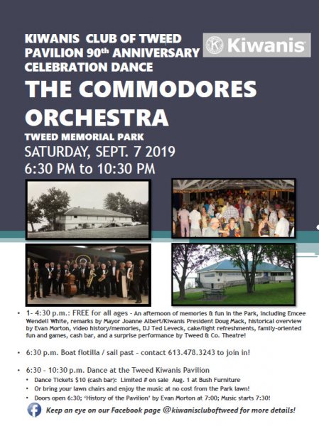 Pavilion 90th Anniversary - Evening Dance with the Commodores