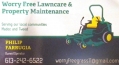Worry Free Lawn Care & Property Maintenance